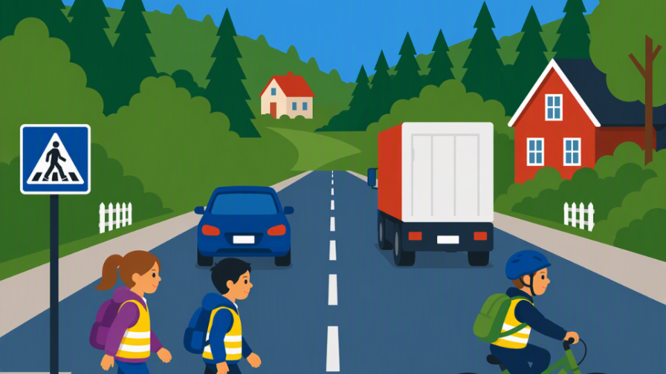 Lenke til artikkel: Viktig trafikkmelding - mye trafikk og tungtransport etter fylkesveg 705.